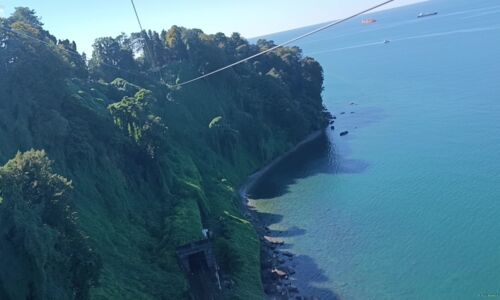 Blick von der Zip Line