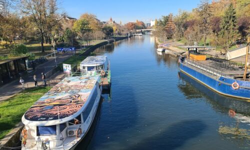 Der Fluß Bega in Timisoara