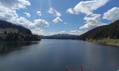 Rumänien, Stausee Lacul Oasa